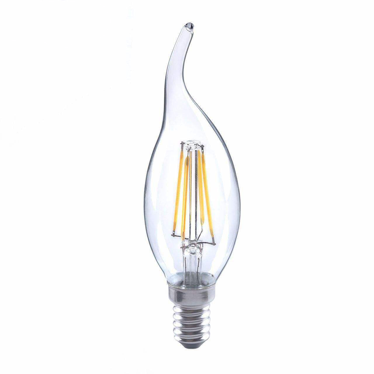 لامپ اشکی فیلامنتی 4 وات آاگ مدل FL-CL35 پایه شمعی (E14)