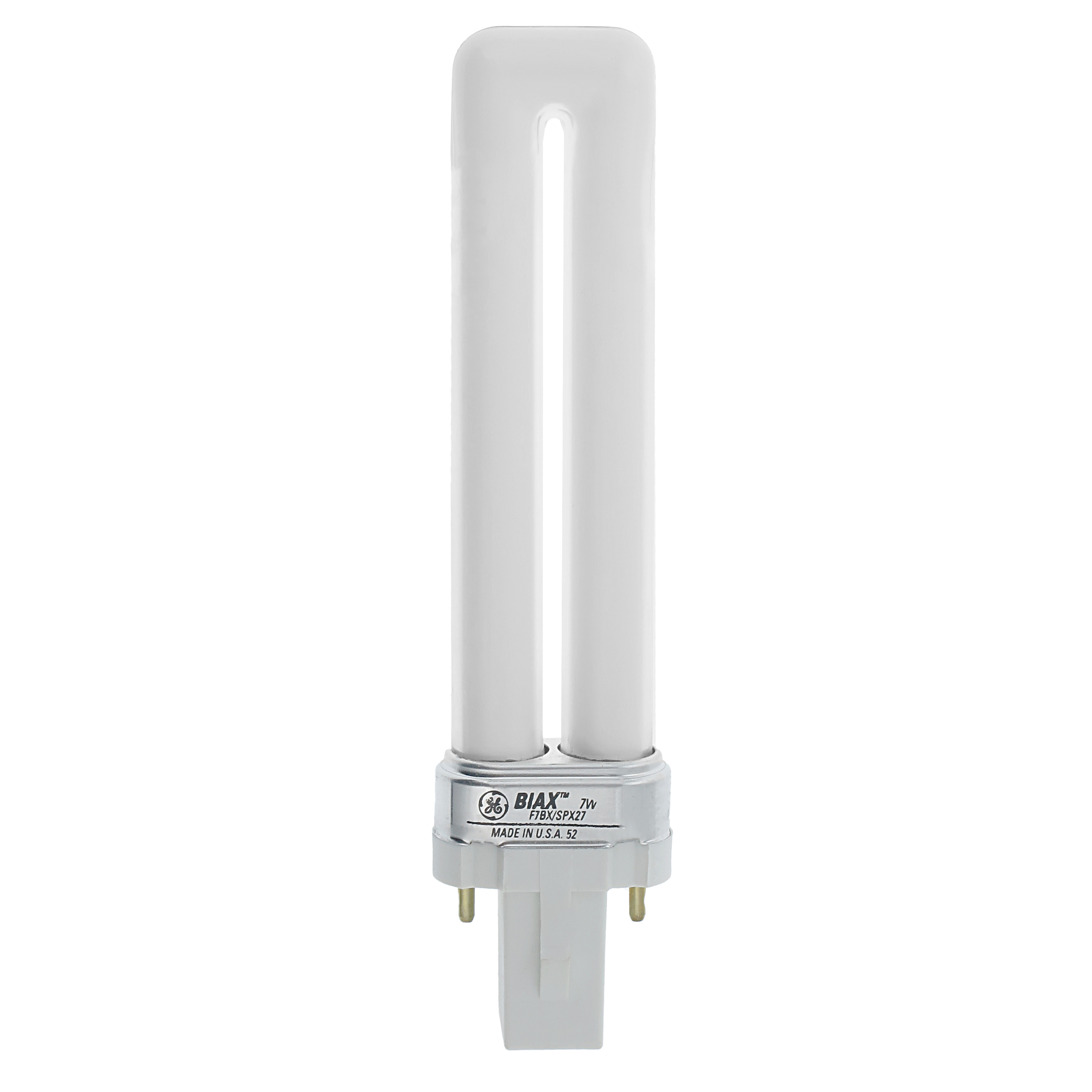 لامپ چراغ مطالعه 7 وات جنرال الکتریک (GENERAL ELECTRIC) مدل F7BX/SPX27 پایه دو یپن (G23)