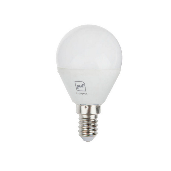 لامپ تخم مرغی ال ای دی (LED) 5 وات افراتاب مدل AF-G45-5W پایه شمعی (E14)