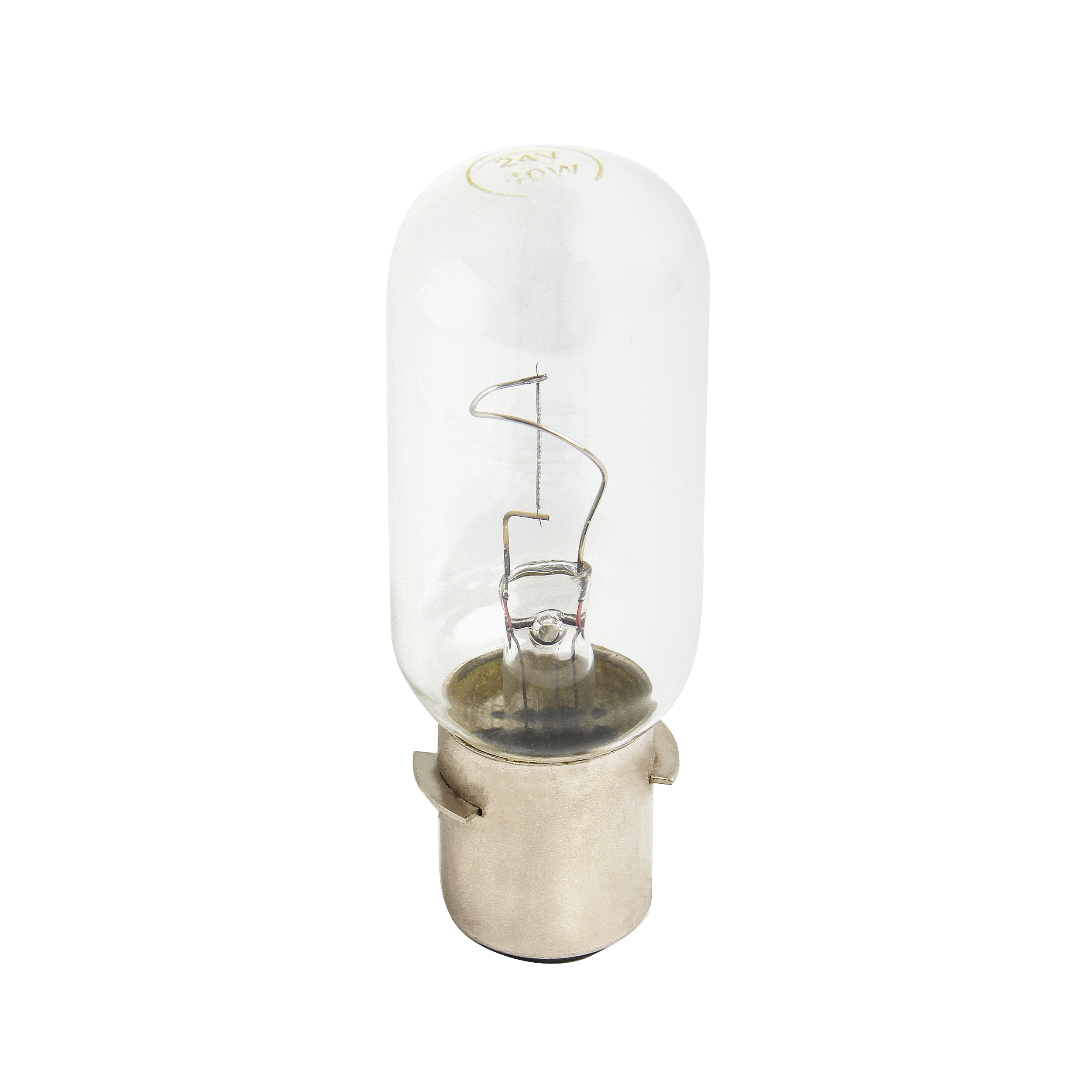 لامپ کشتی و نویگیشن (Navigation Lamp) رشته ای 24 ولت 40 وات مدل T38X110MM پایه P28S