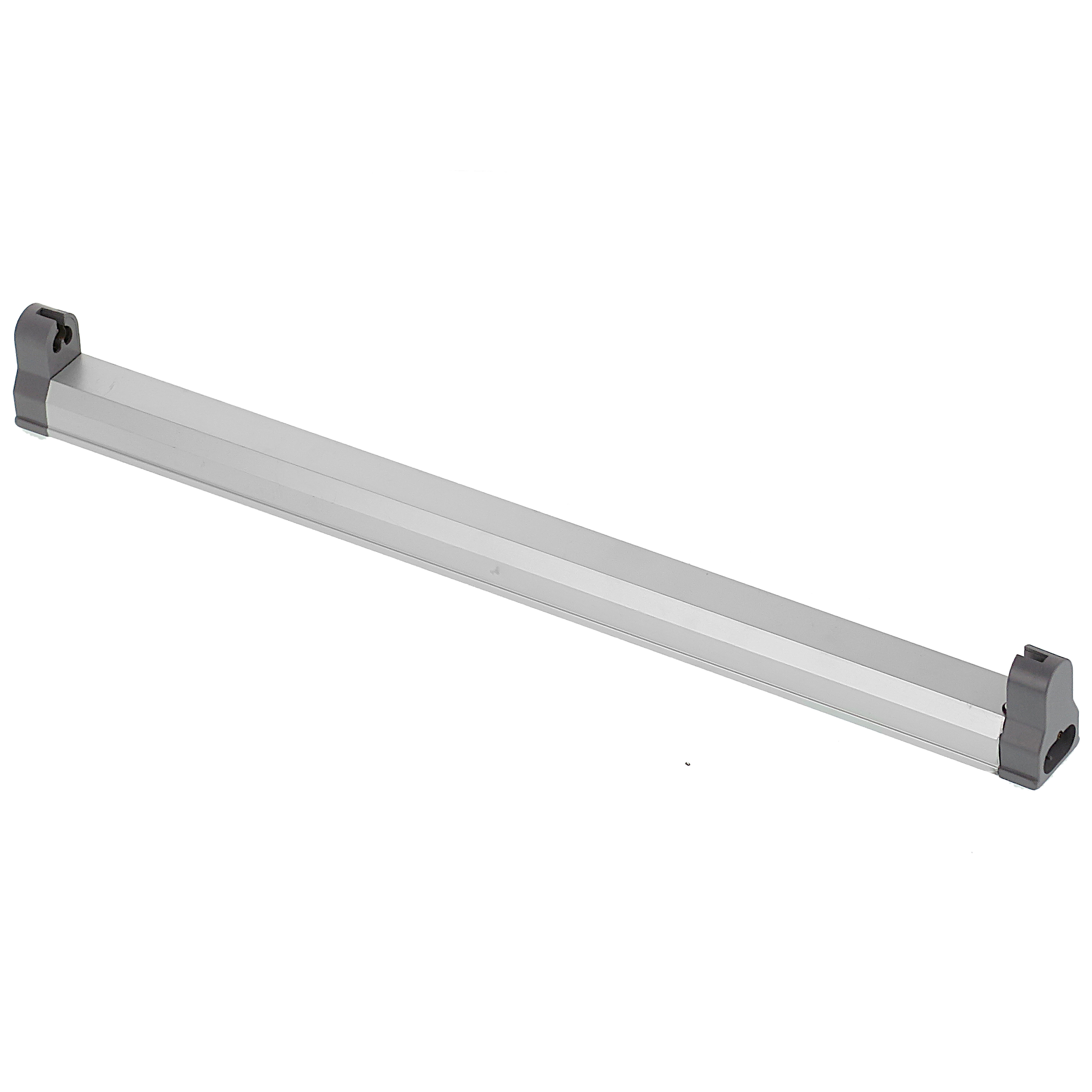 قاب مهتابی 8 وات مصباح مدل 8W-T5-30CM-G5 کامل با ترانس و بدنه آلومینوم بدون لامپ