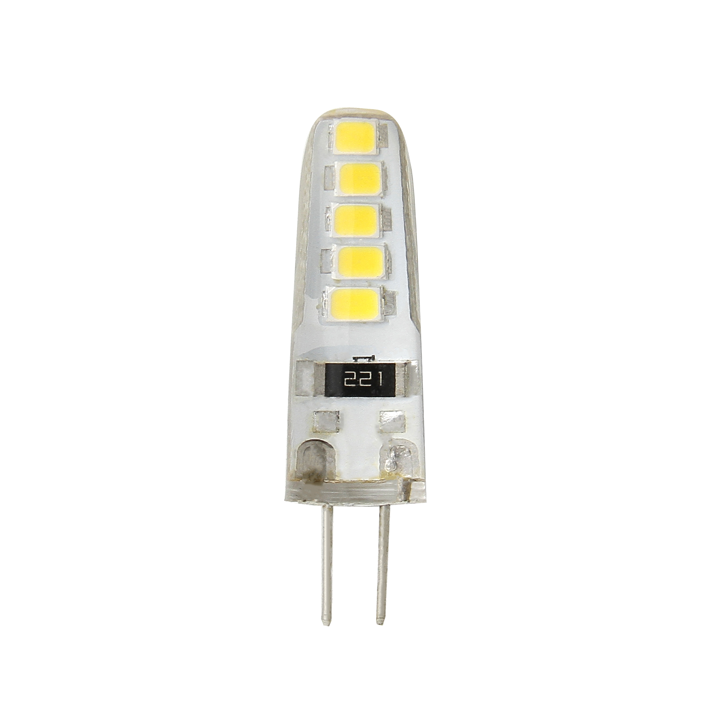 لامپ ژله ای 220 ولت 2 وات مدل 10 عدد SMD پایه سوزنی (G4)
