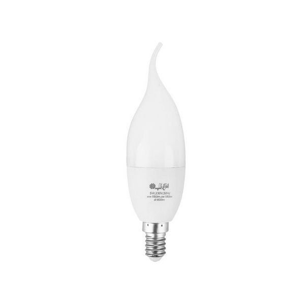 لامپ اشکی ال ای دی (LED) 7 وات افراتاب مدل AF-TC37-7W پایه شمعی (E14)