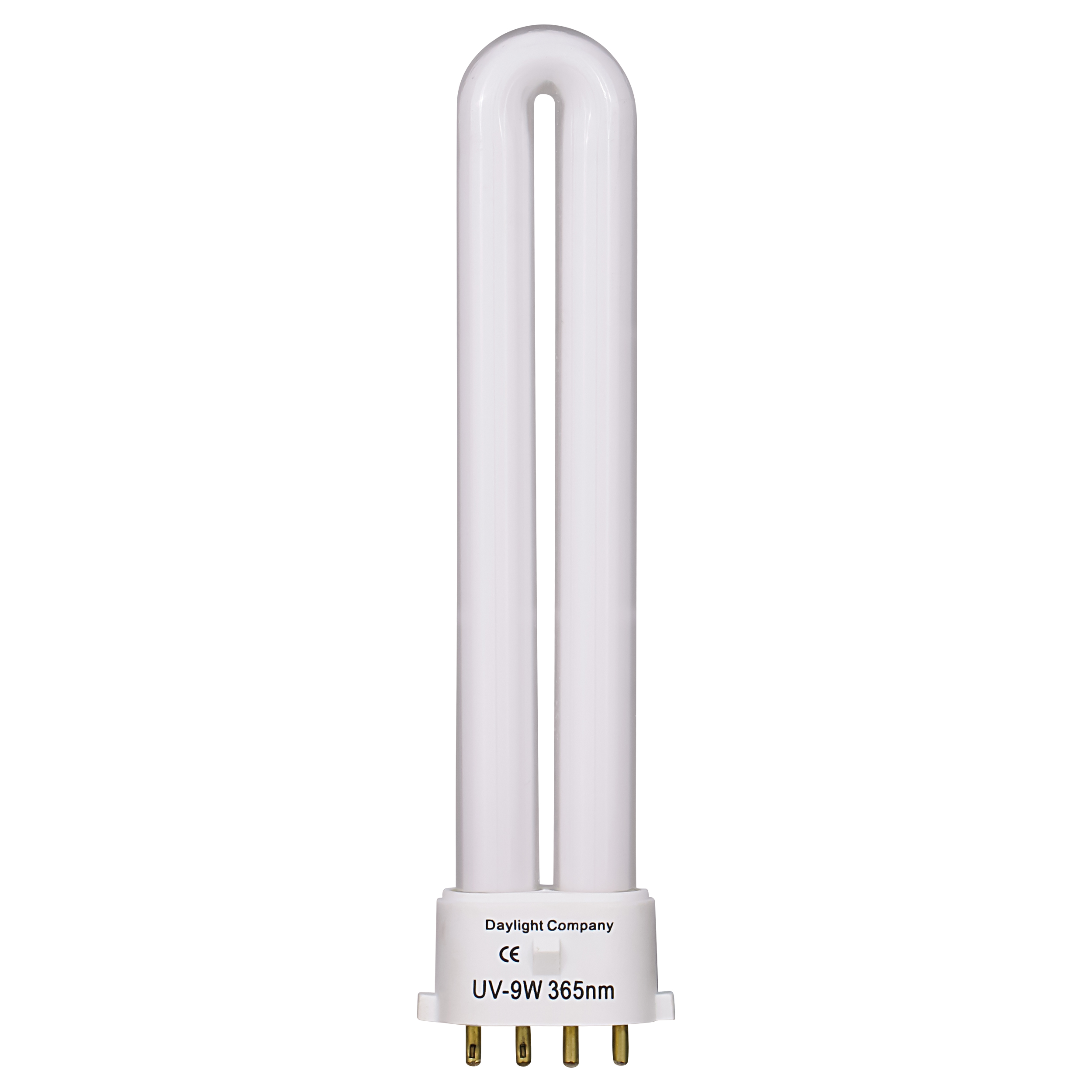 لامپ لاک خشک کن 9 وات مدل UV-9W 365nm مدل چهارپین مخصوص دستگاه های لاک خشک کن (دستگاه یو وی ناخن)
