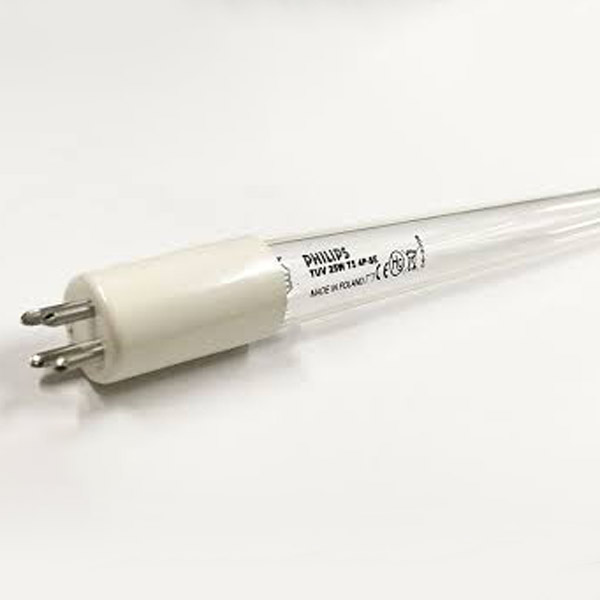 لامپ یووی سی چهار پین یک طرفه 25 وات فیلیپس مدل TUV 25W 4P SE پایه 4P