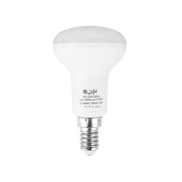 لامپ جهت دار (پار) ال ای دی (LED) 6 وات افراتاب مدل AF-PAR-6W پایه شمعی (E14)
