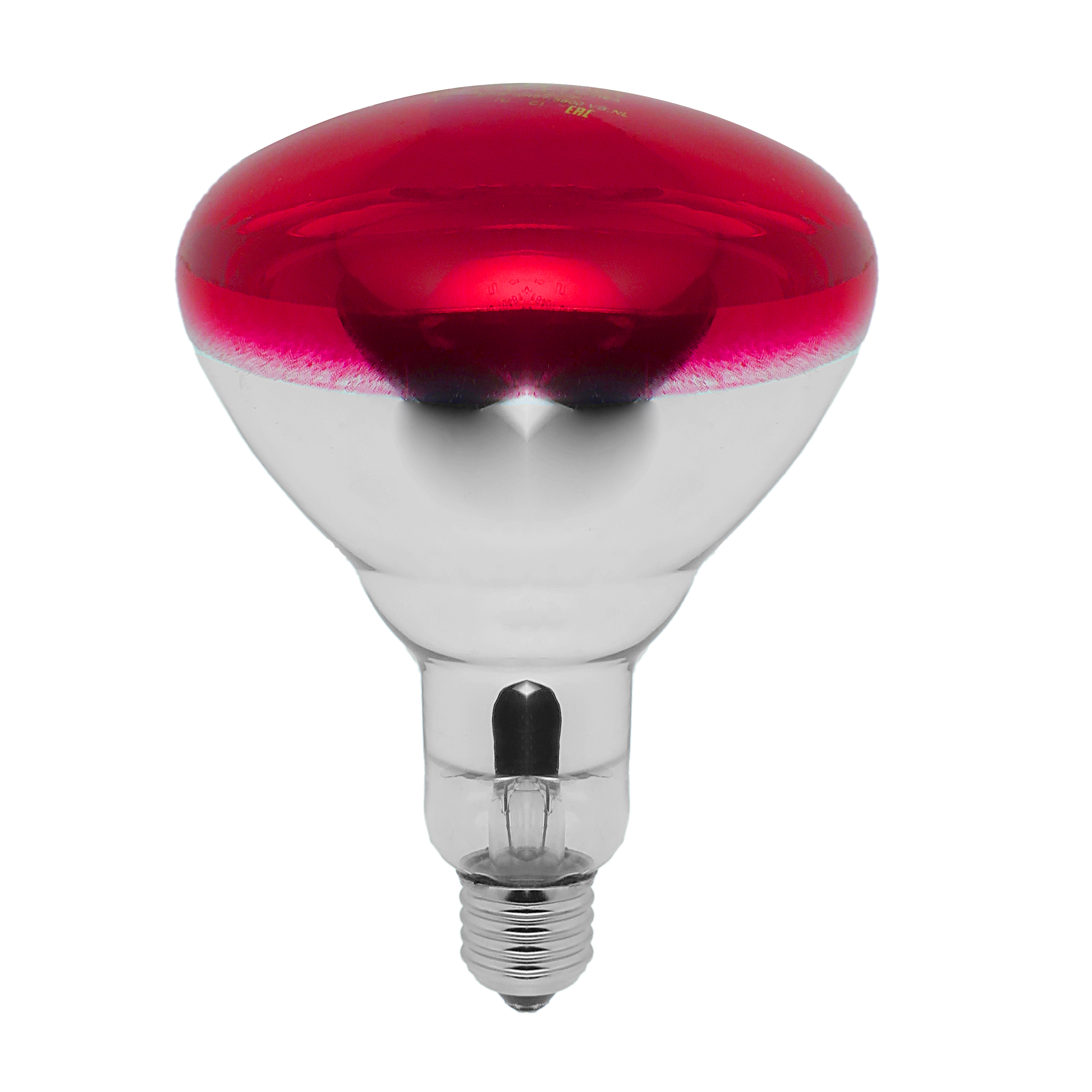 لامپ مادون قرمز (InfraRed) 1۵۰ وات فیلیپس (PHILIPS) مدل BR125/RED پایه معمولی (E27)